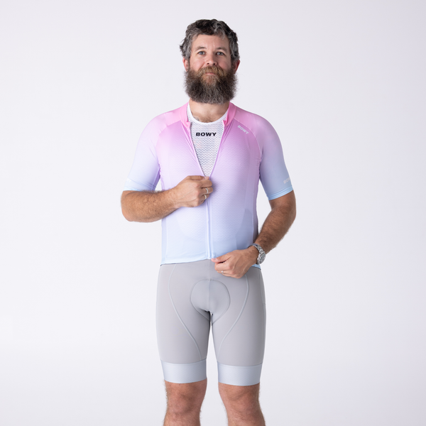 BOWY Active Mens Cotton Candy Cycling Jersey