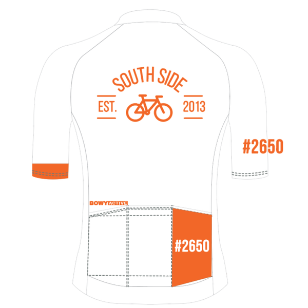 Mens Short Sleeve Jersey | South Side Wagga - White