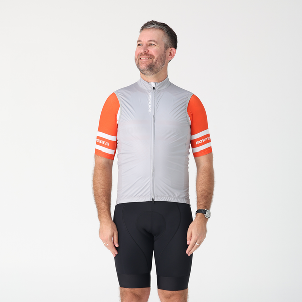 BOWY Active Mens Grey Vest