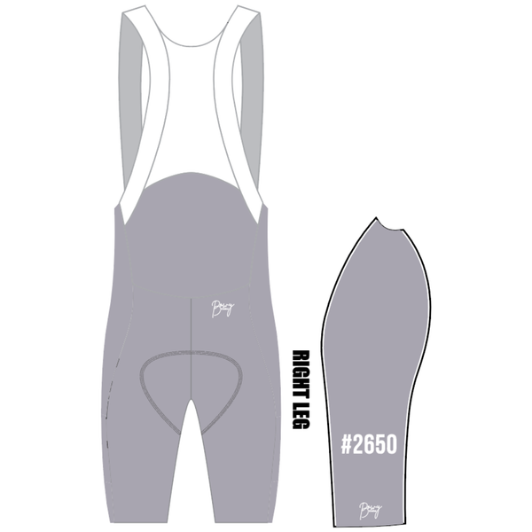 Womens Grey Cargo Bib Shorts | South Side Wagga