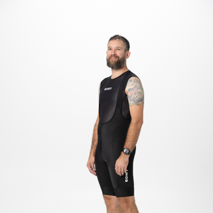 BOWY Active Mens Black Sleeveless Base Layer