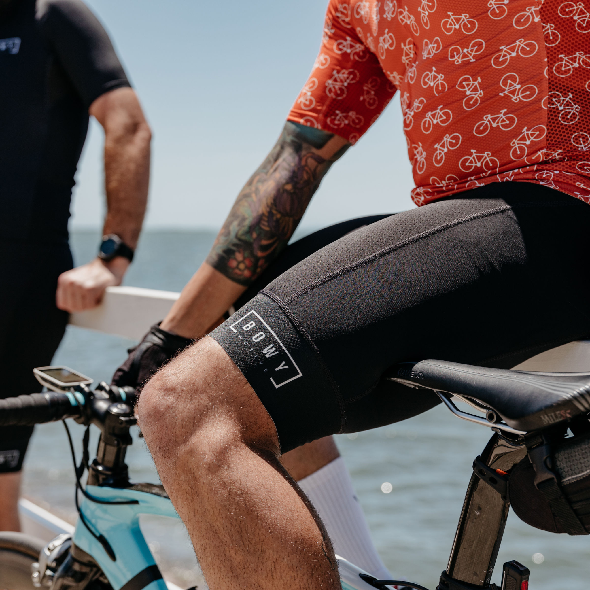 The black best sale bib shorts