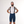 BOWY Active Mens Chrome Blue Cargo Bib Shorts