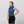 BOWY Active Womens Peacock Blue Vest