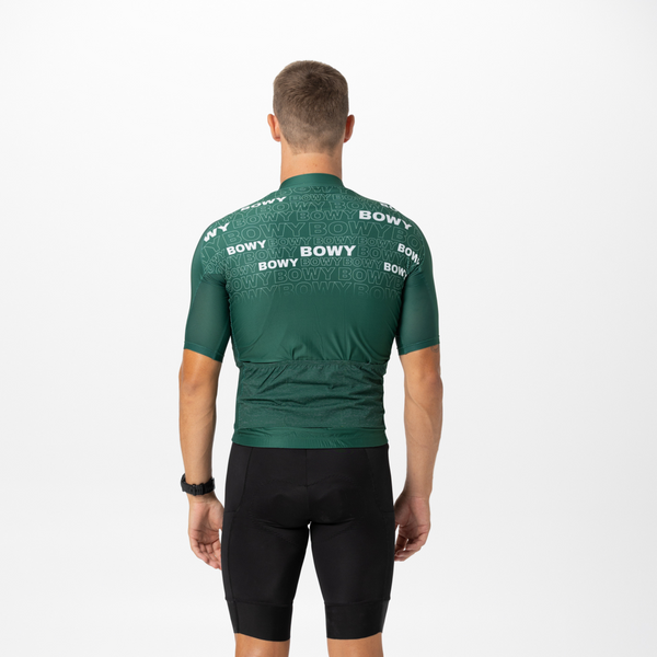 BOWY Active Mens Emerald Cycling Jersey