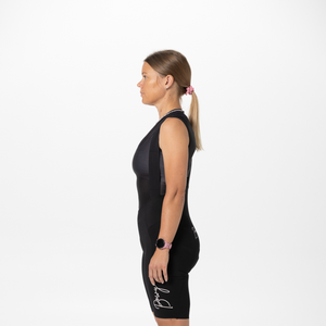 BOWY Active Womens Black Sleeveless Base Layer