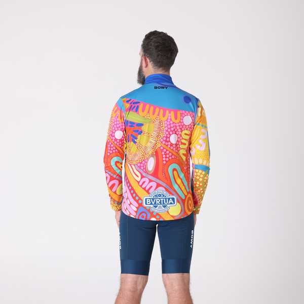 Long Sleeve Half Zip Gravel Shirt | BVRTUA Manamana Dreaming