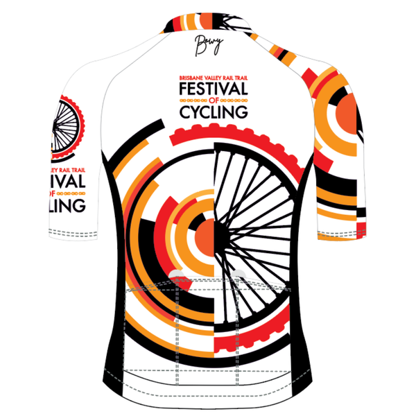 PRE ORDER - Womens Short Sleeve Jersey | BVRTUA Festival of Cycling