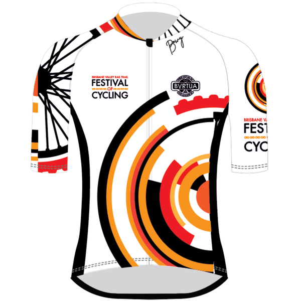 PRE ORDER - Womens Short Sleeve Jersey | BVRTUA Festival of Cycling