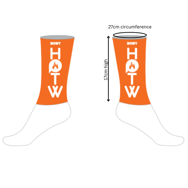 Hell Of The West X BOWY Cycling Aero Socks