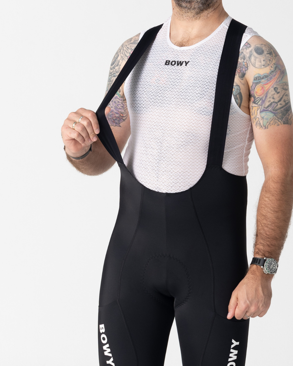 Mens Black Cargo Bib Tights – BOWY Active