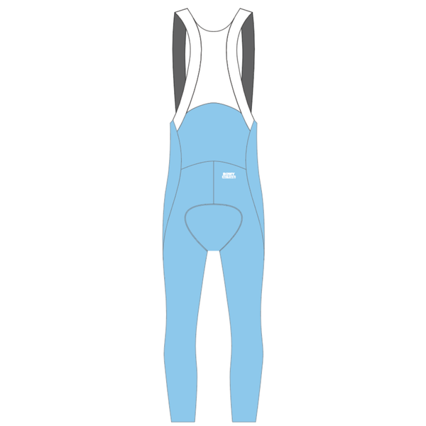 Mens Pastel Blue Cargo Bib Tights – BOWY Active