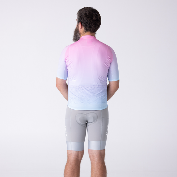 BOWY Active Mens Cotton Candy Cycling Jersey
