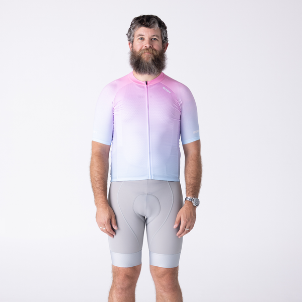BOWY Active Mens Cotton Candy Cycling Jersey
