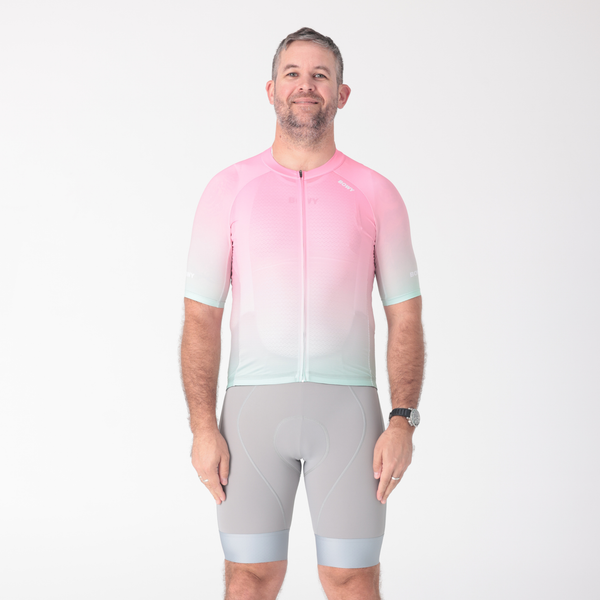 BOWY Active Mens Watermelon Crush Cycling Jersey