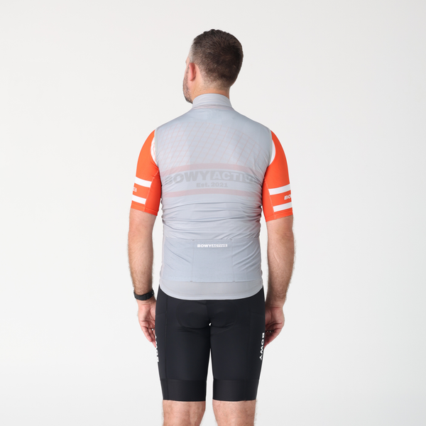 BOWY Active Mens Grey Vest