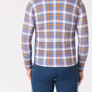 BOWY Active Mens Plaid Long Sleeve Jersey