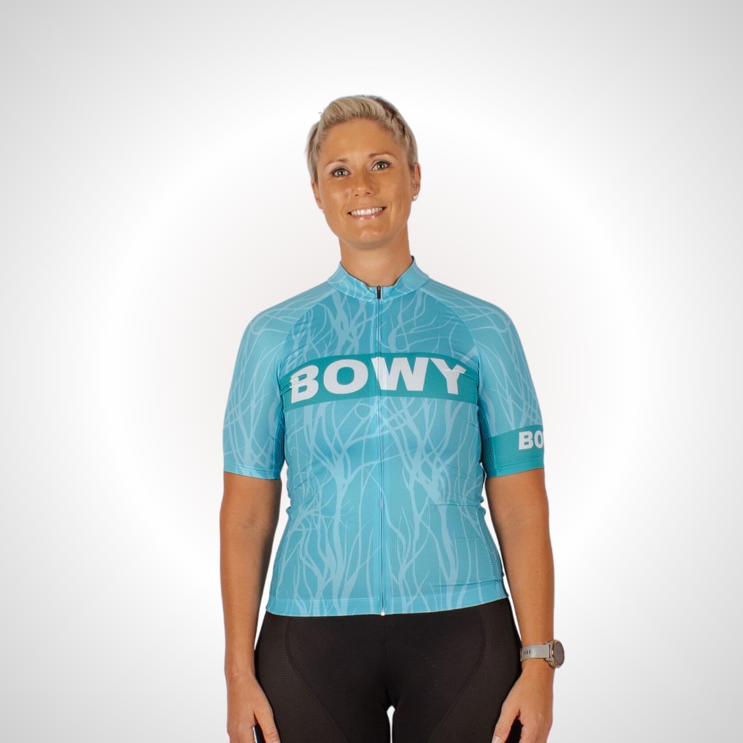 Turquoise cycling best sale jersey