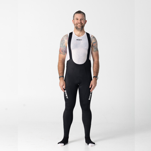 Mens Black Cargo Bib Tights – BOWY Active