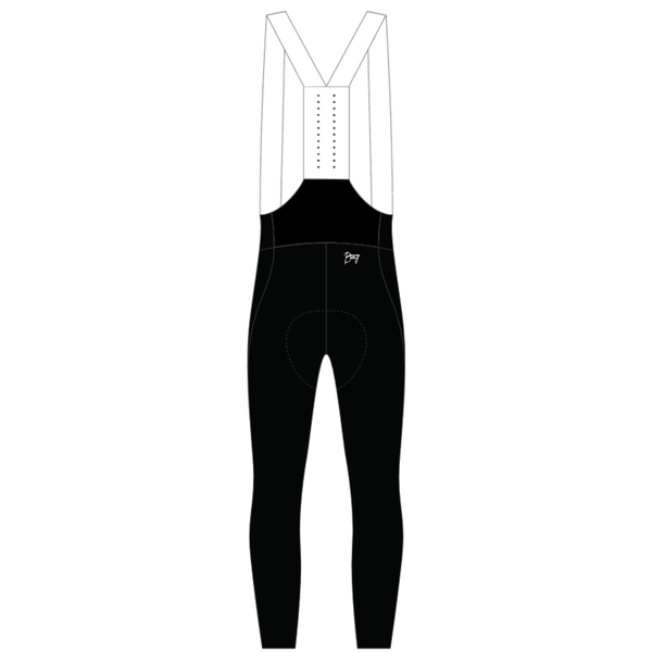 Womens Black Cargo Bib Tights – BOWY Active