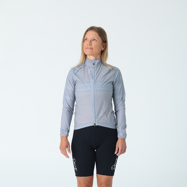 BOWY Active Womens Grey Rain Jacket