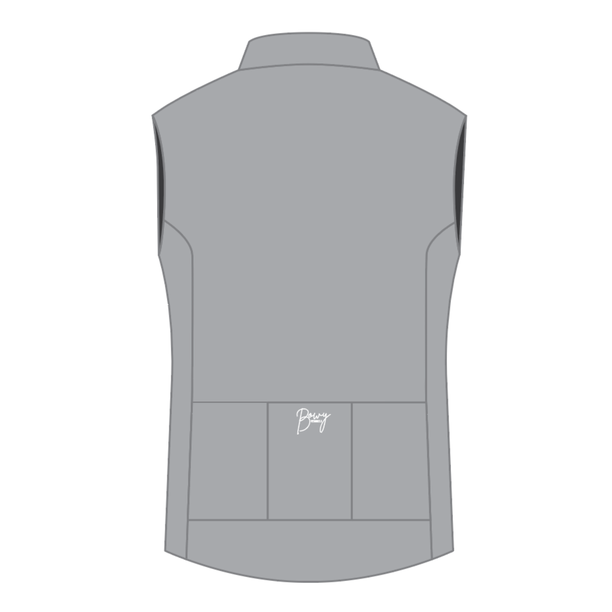 BOWY Active Womens Grey Vest