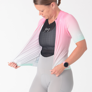 BOWY Active Womens Watermelon Crush Cycling Jersey