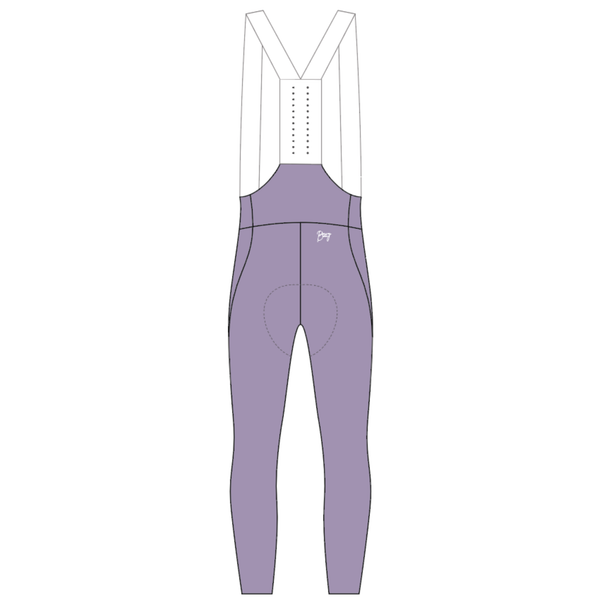 Womens Pastel Purple Cargo Bib Tights – BOWY Active