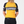 BOWY Active Womens Retro Black & Yellow Cycling Jersey
