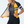 BOWY Active Womens Retro Black & Yellow Cycling Jersey