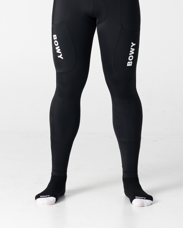 Mens Black Cargo Bib Tights – BOWY Active