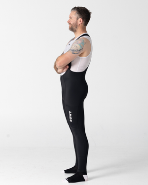 Mens Black Cargo Bib Tights – BOWY Active