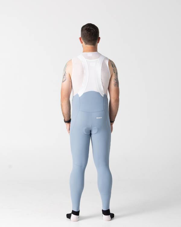 Mens Pastel Blue Cargo Bib Tights – BOWY Active